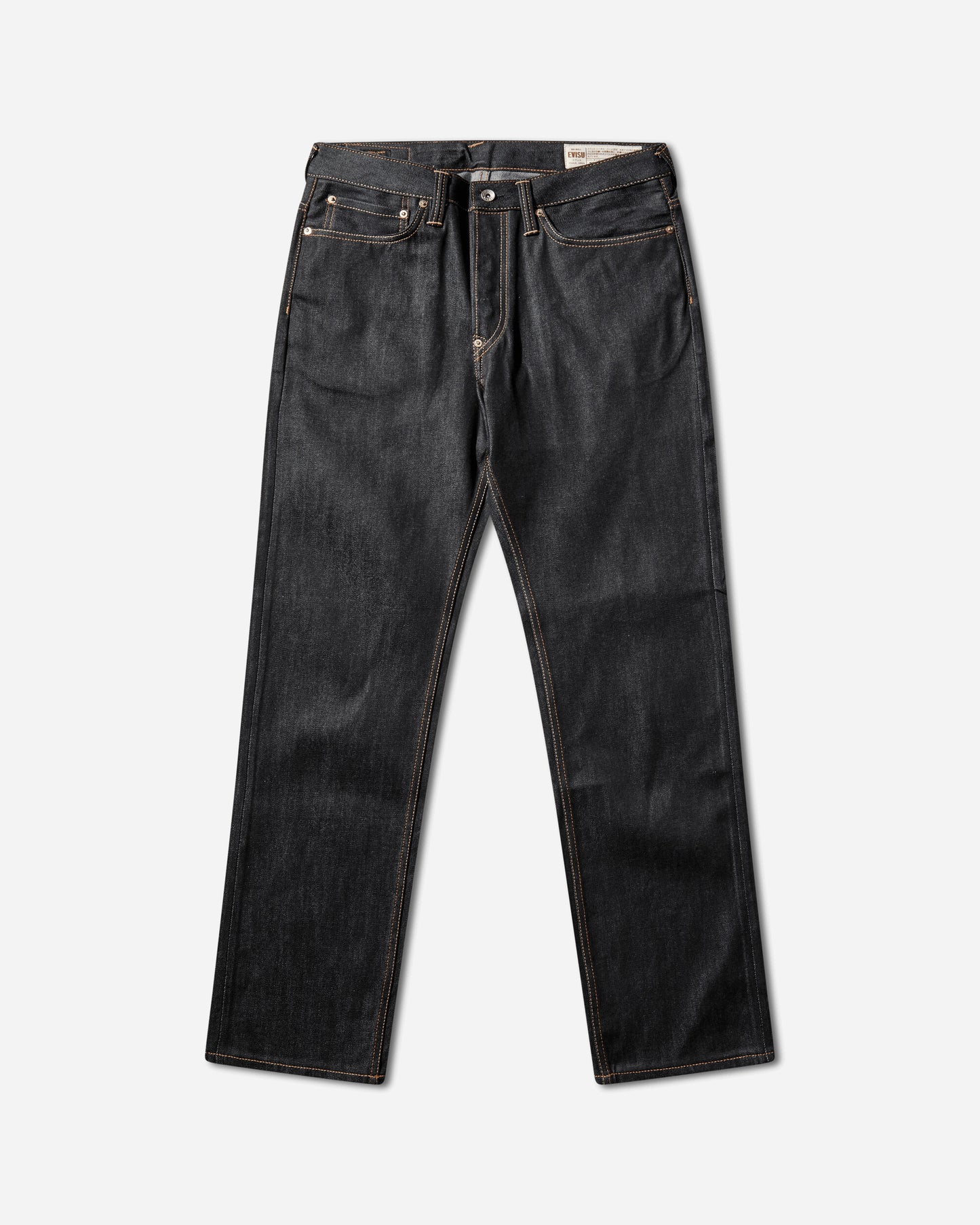 Evisu Ht White Seagull Printed Pocket Jeans Raw Indigo Pants Denim 2EAHTM5JE1233 INDX