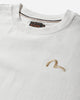 Evisu Ht Seagull Emb Ss Tee Off White T-Shirts Top 2EAHTM5TS1183 WHTO
