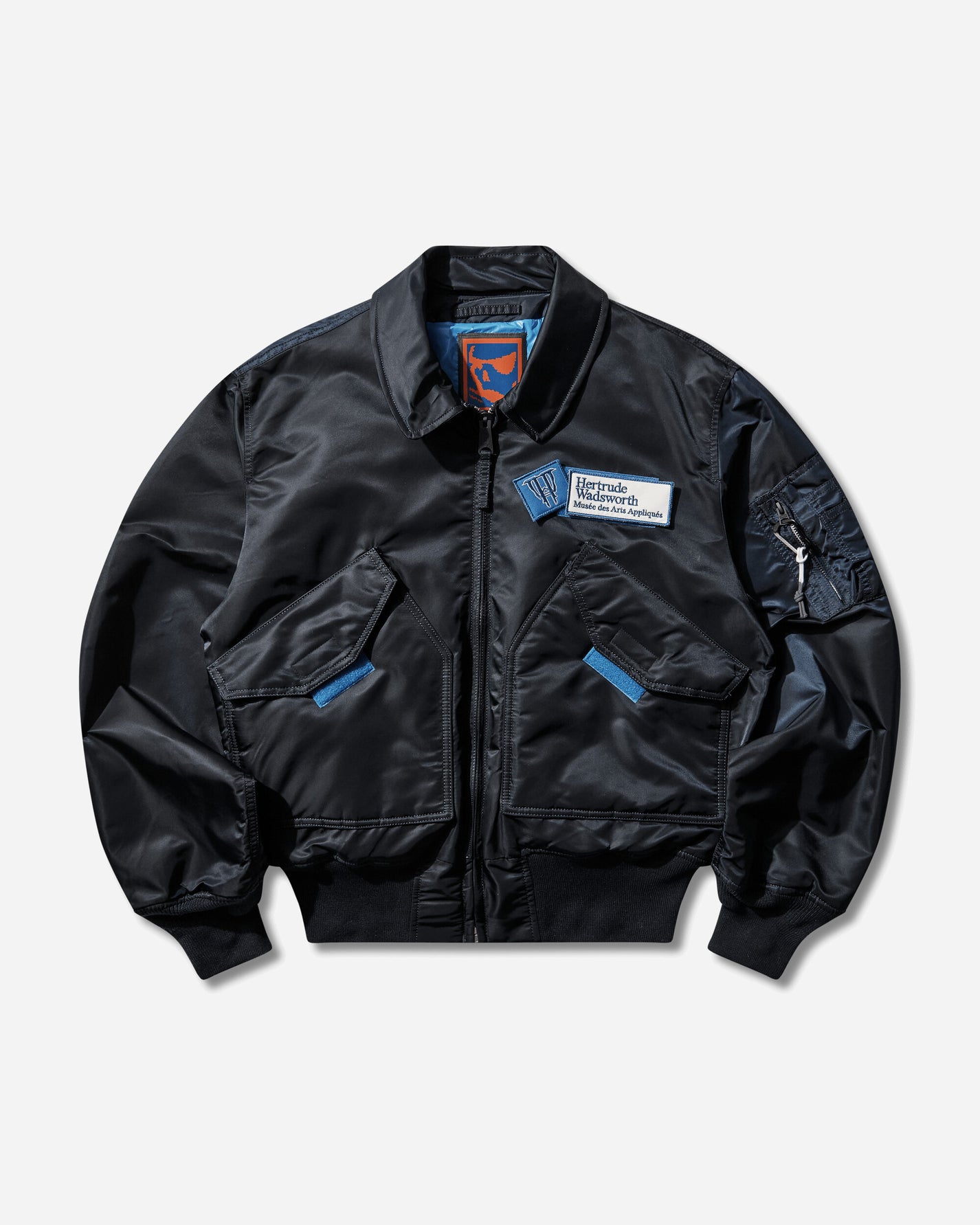 GR10K Alpha Industries Bomber Jacket Rep Navy Coats and Jackets Bomber Jackets DGX31342XA93 93