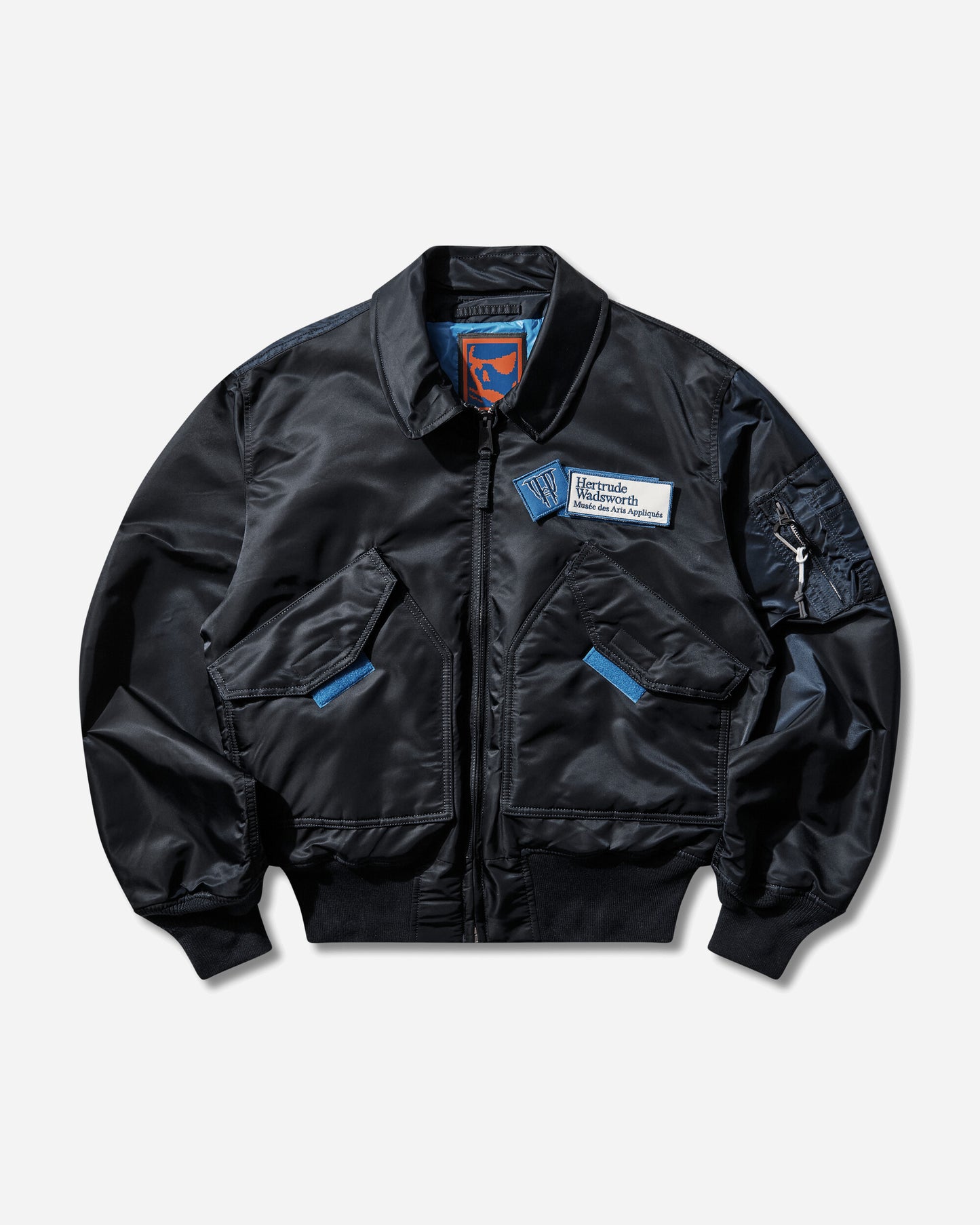 GR10K Alpha Industries Bomber Jacket Rep Navy Coats and Jackets Bomber Jackets DGX31342XA93 93