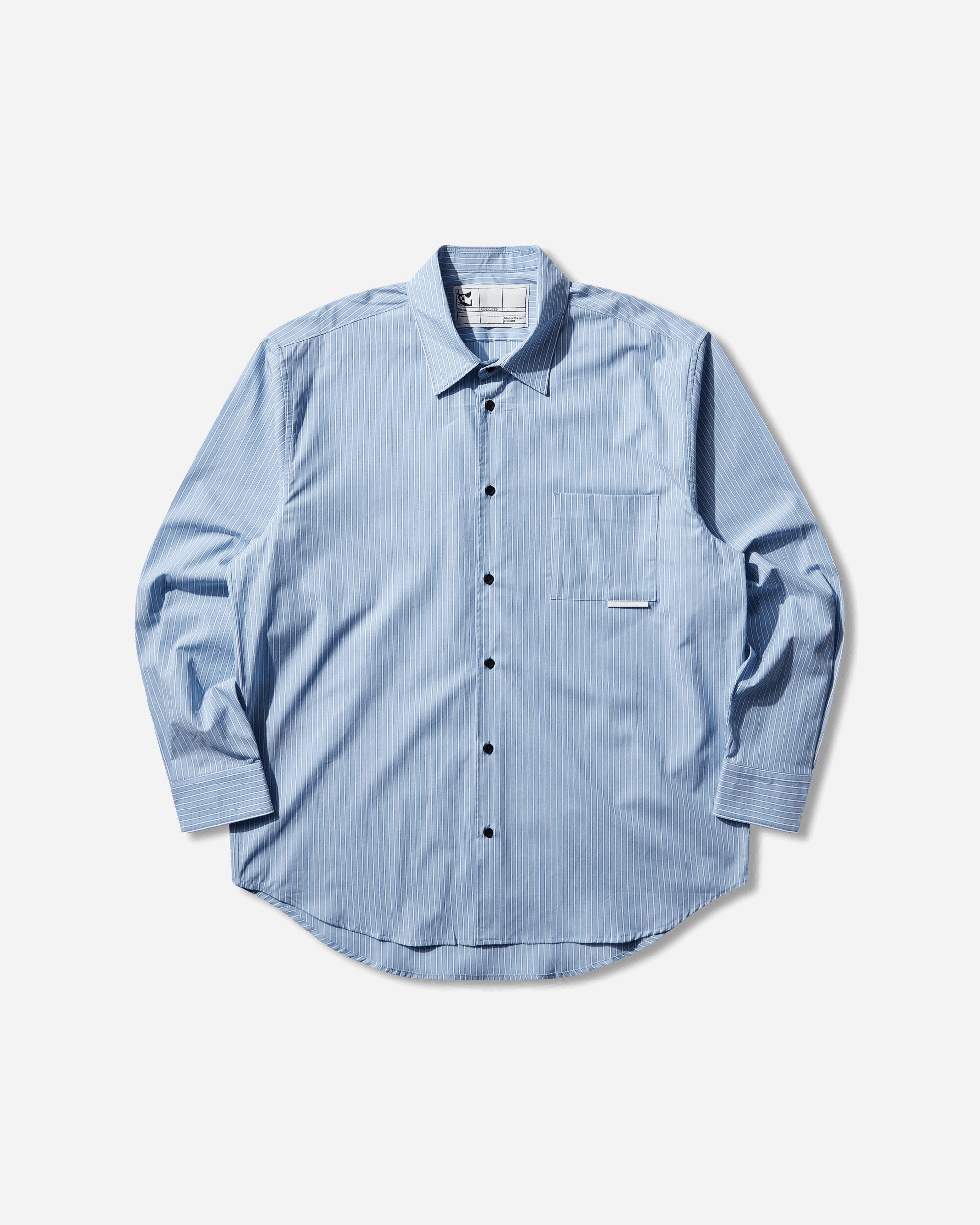 GR10K 21000 Replicated L S Shirt Seasonal Stripes Light Blu  Shirts Longsleeve Shirt DR021305DX82 82
