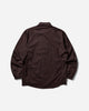 GR10K Blitis Check Shirt Chocolate Brown Shirts Longsleeve Shirt BG121140DH 34