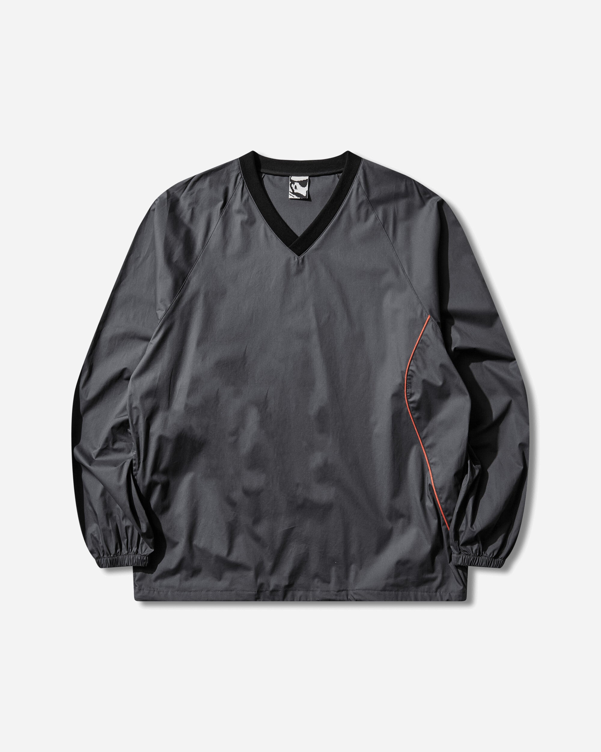 GR10K Tirreno V Neck Charcoal T-Shirts Shortsleeve DG022271DY31 31