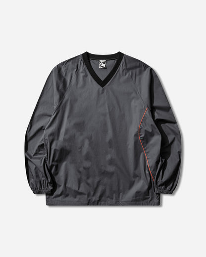 GR10K Tirreno V Neck Charcoal T-Shirts Shortsleeve DG022271DY31 31