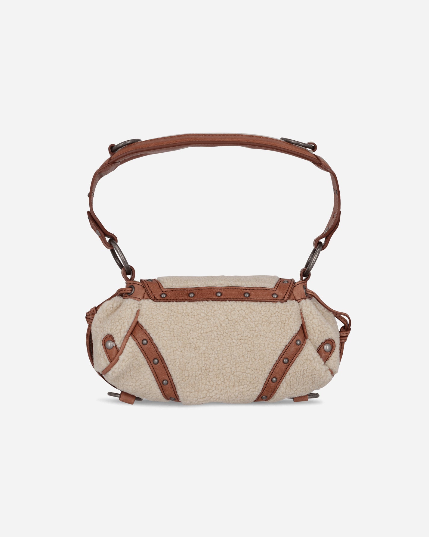 Guess Wmns Gusa Mini Claudia Fur Bag Off White Multi Bags and Backpacks Clutches W5BZ02W1790 F0C9