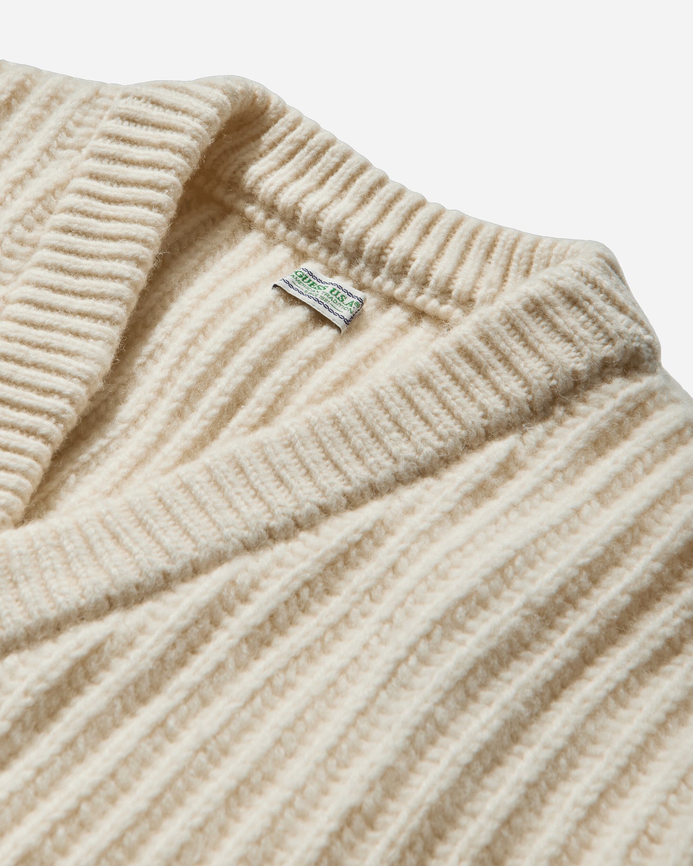 Guess Wmns Gusa Frayed Cardigan Warm Milk Knitwears Cardigans M5BR54Z1020 A12P