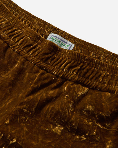 Guess Wmns Gusa Velour Flare Cargo Brown Liqueur Pants Cargo W5BQ05W0260 G1EM
