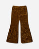 Guess Wmns Gusa Velour Flare Cargo Brown Liqueur Pants Cargo W5BQ05W0260 G1EM