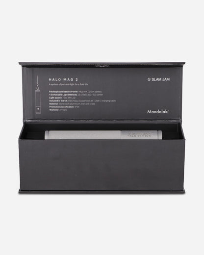 Halo Edition Halo Edition Mag 2 Lamp X Slam Jam Black Small Furniture Lightning and Lamps MAG145RSG 001