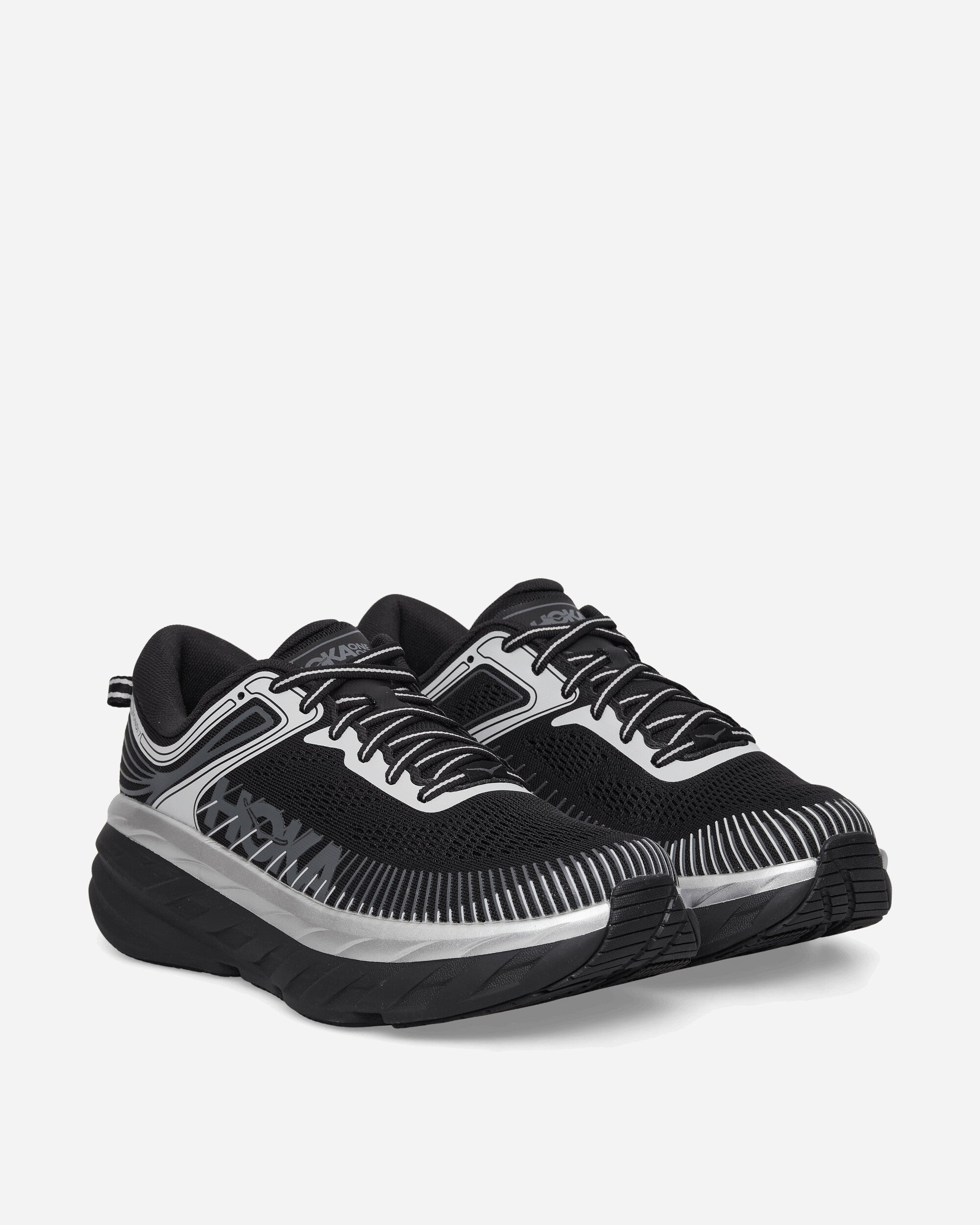 Hoka One One M Bondi 7 Black/Stardust Sneakers Low 1110518-BKSTR