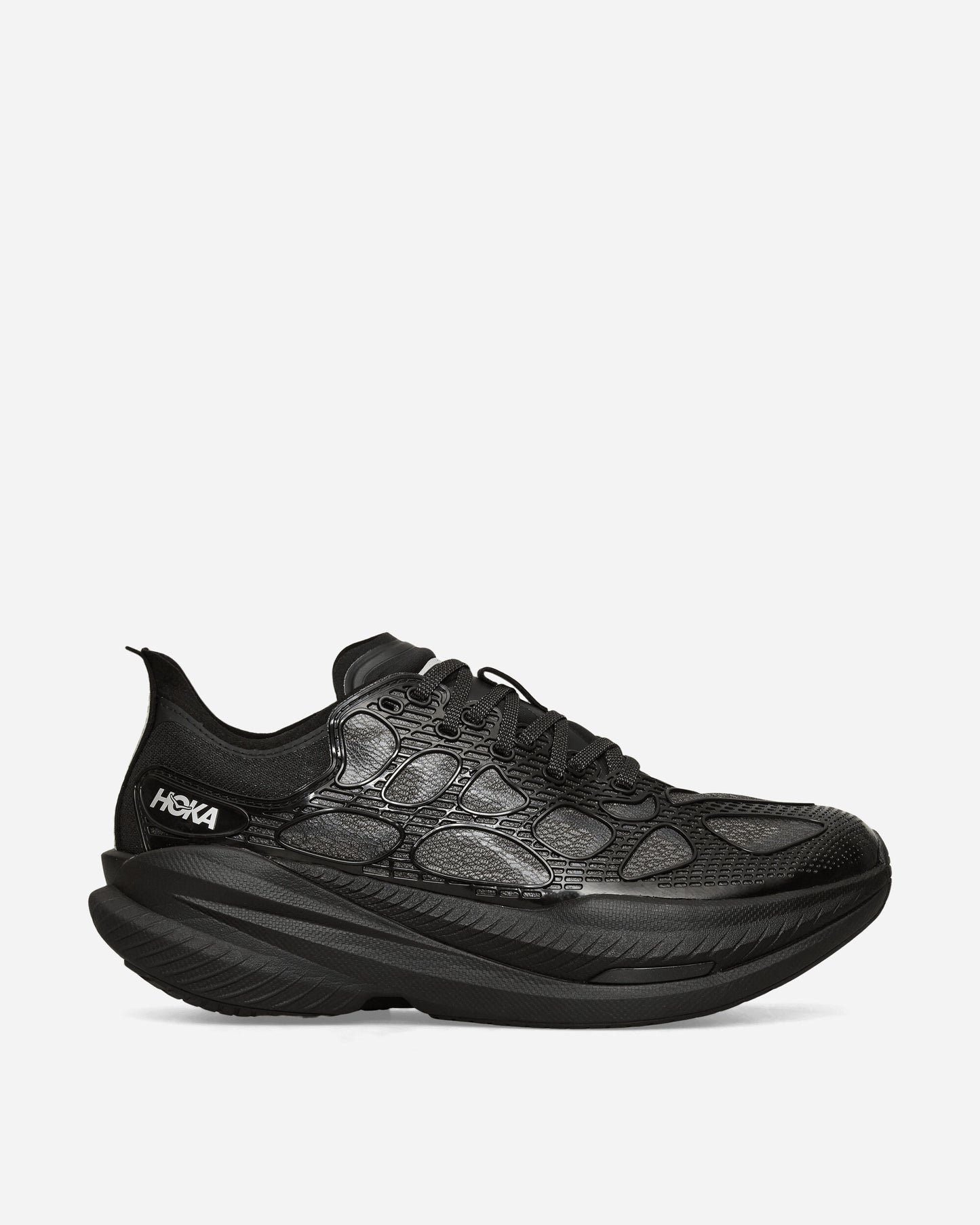 Hoka One One U Mach X Caged Black/Midnight Blue Sneakers Low 1168932-BMD
