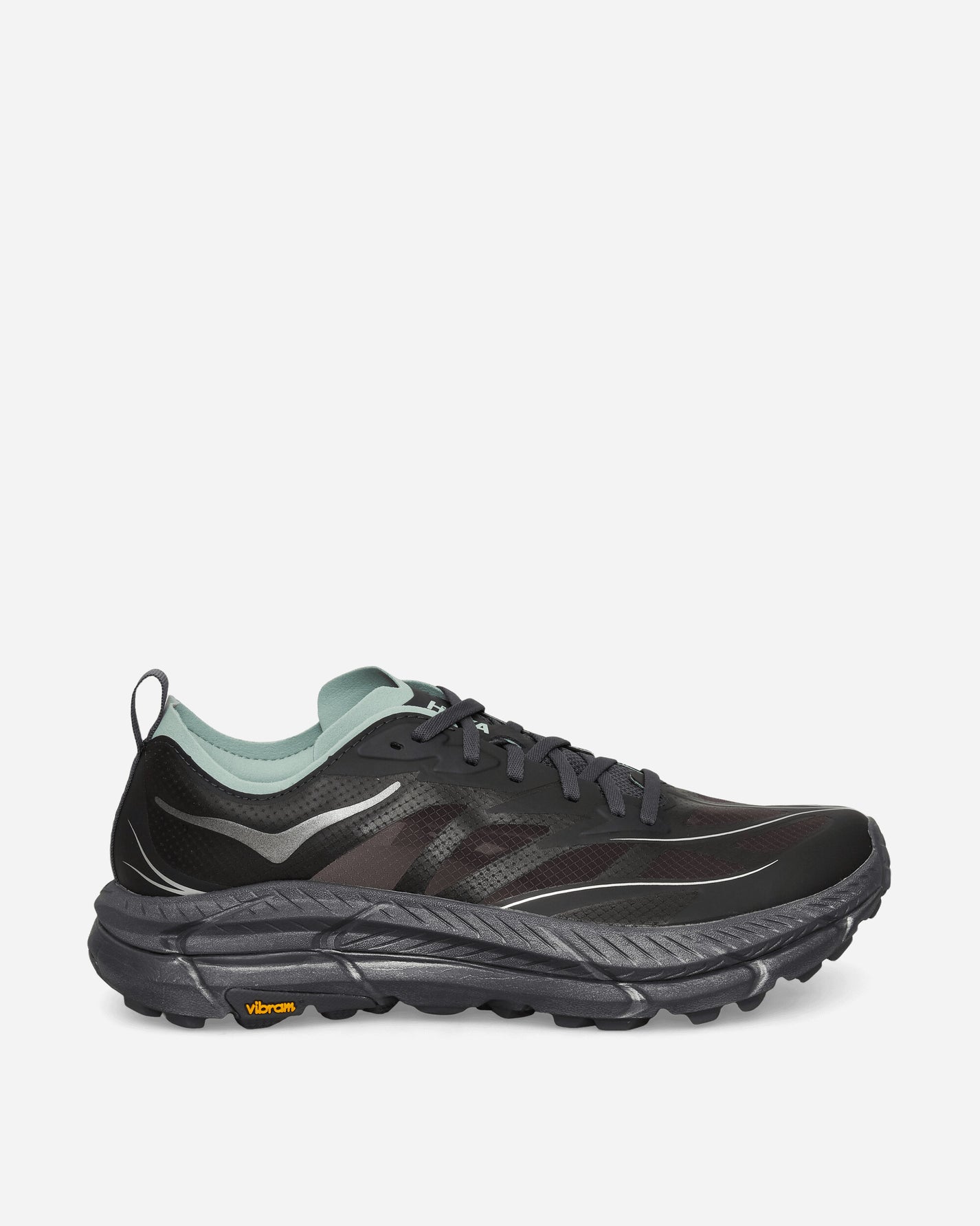 Hoka One One U Mafate Speed 4 Lite Charcoal Grey/Jade Sneakers Low 1168450-CJD