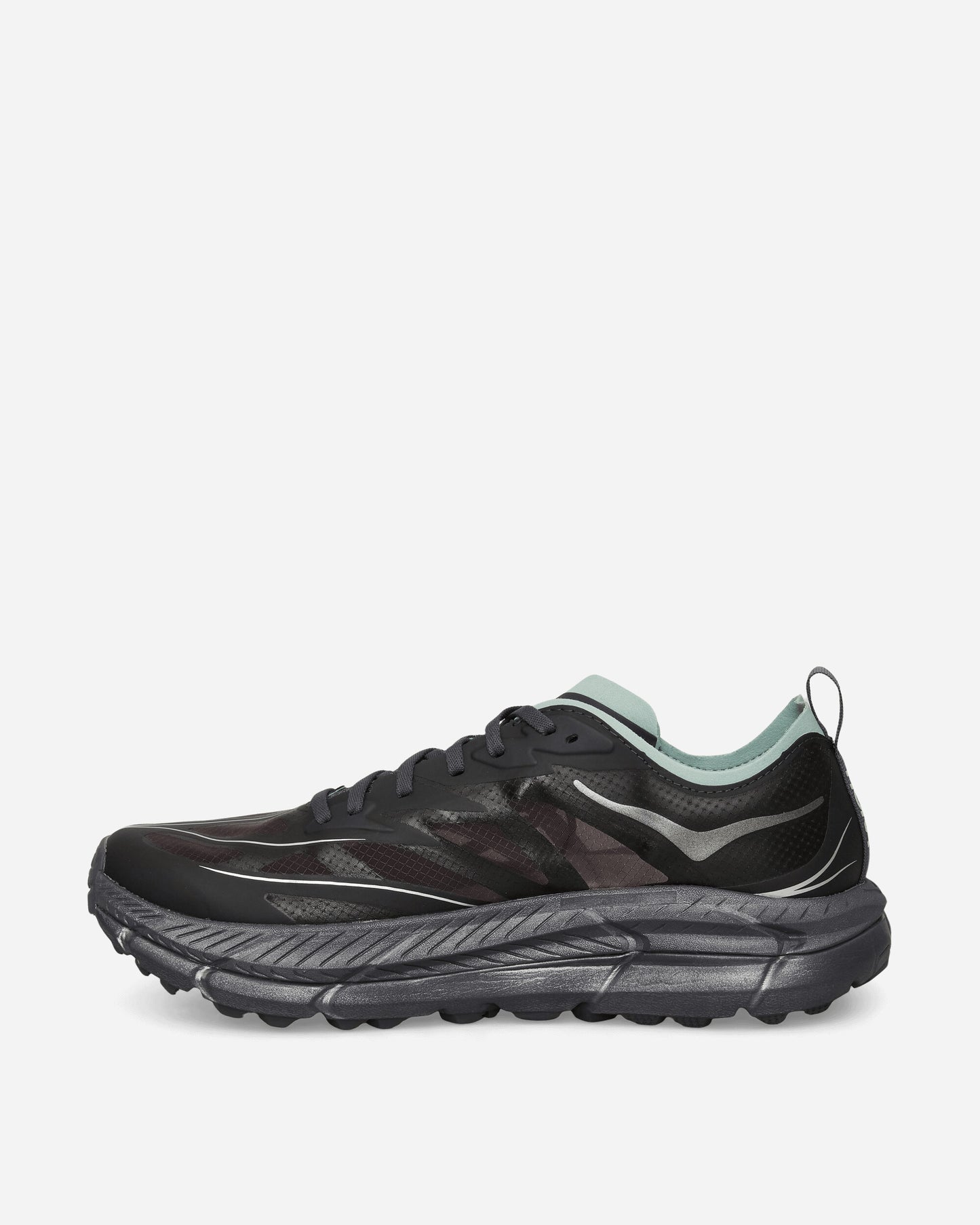 Hoka One One U Mafate Speed 4 Lite Charcoal Grey/Jade Sneakers Low 1168450-CJD