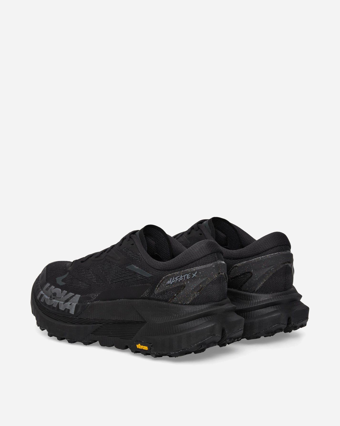 Hoka One One U Mafate X Black/Satellite Grey Sneakers Low 1173310-BCKST