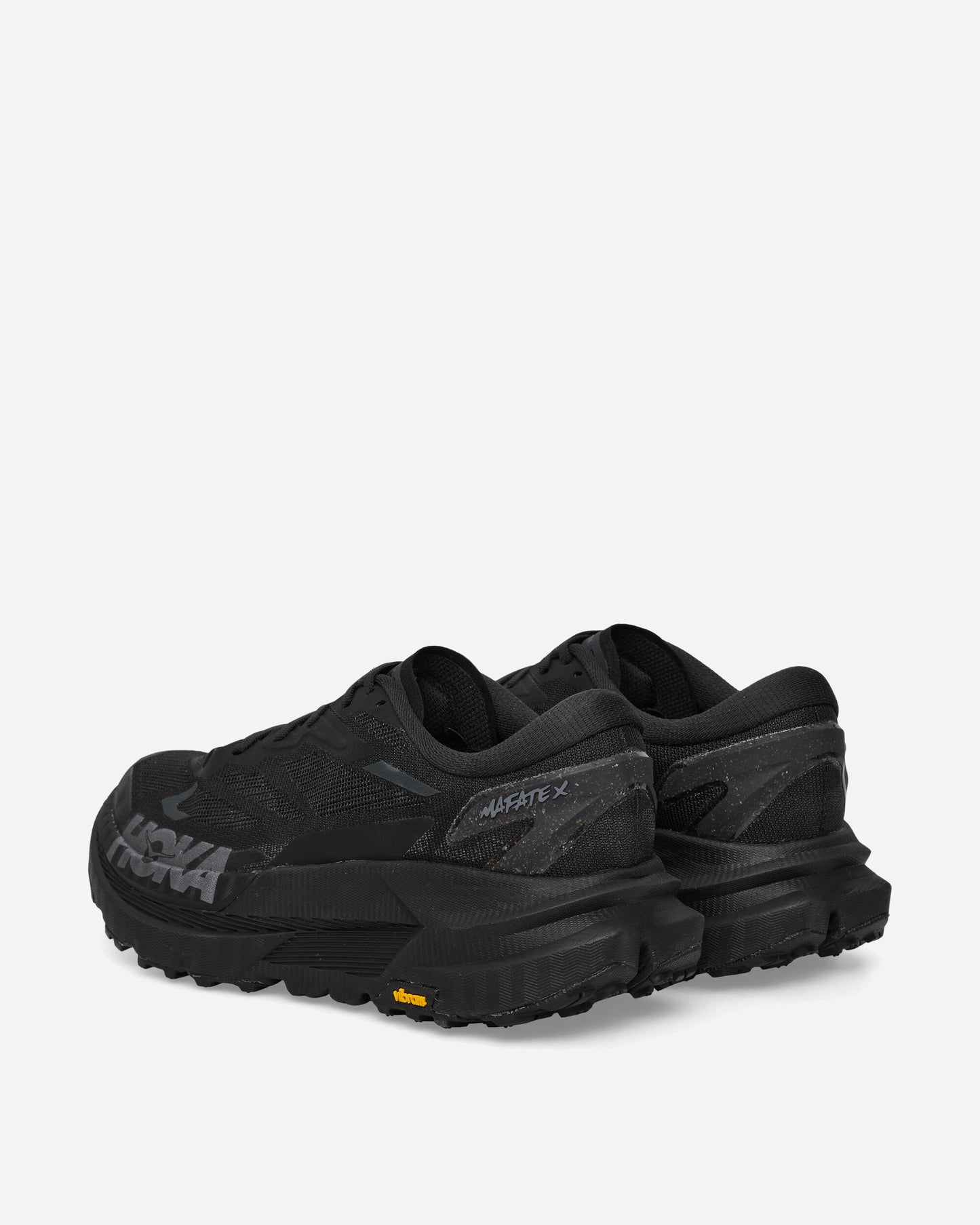 Hoka One One U Mafate X Black/Satellite Grey Sneakers Low 1173310-BCKST