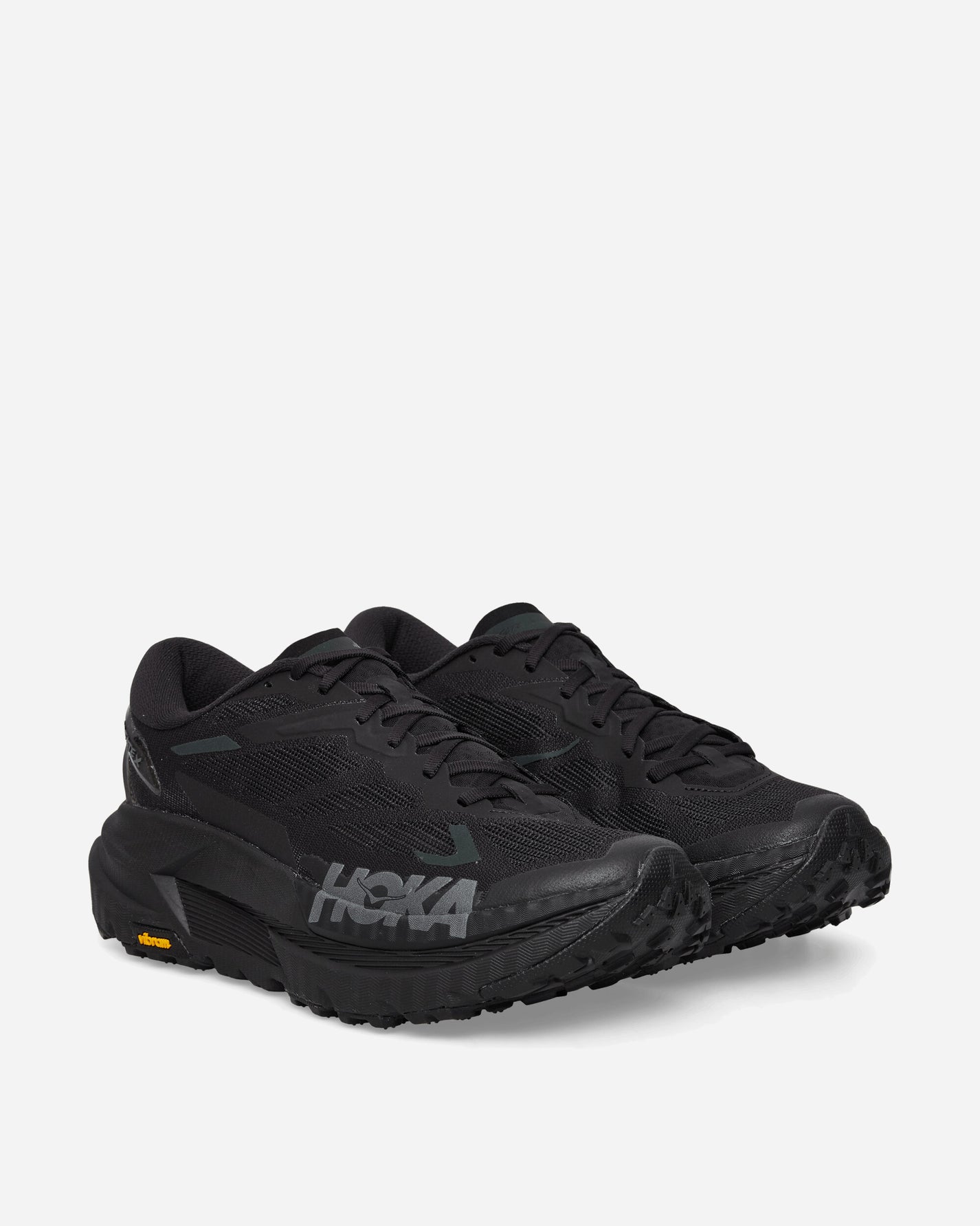 Hoka One One U Mafate X Black/Satellite Grey Sneakers Low 1173310-BCKST