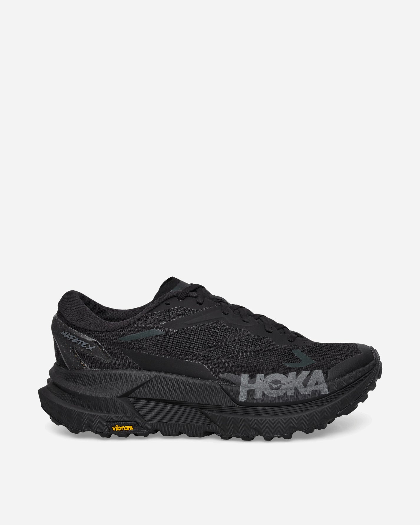 Hoka One One U Mafate X Black/Satellite Grey Sneakers Low 1173310-BCKST