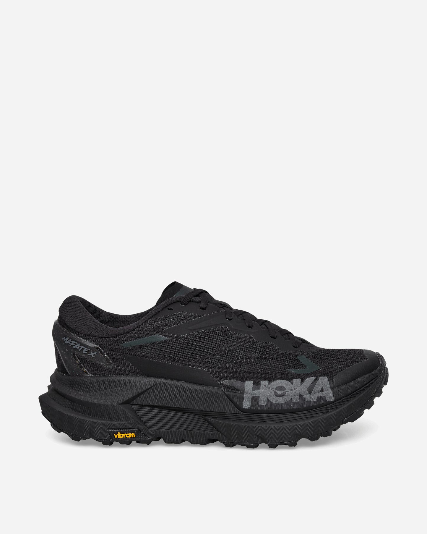 Hoka One One U Mafate X Black/Satellite Grey Sneakers Low 1173310-BCKST