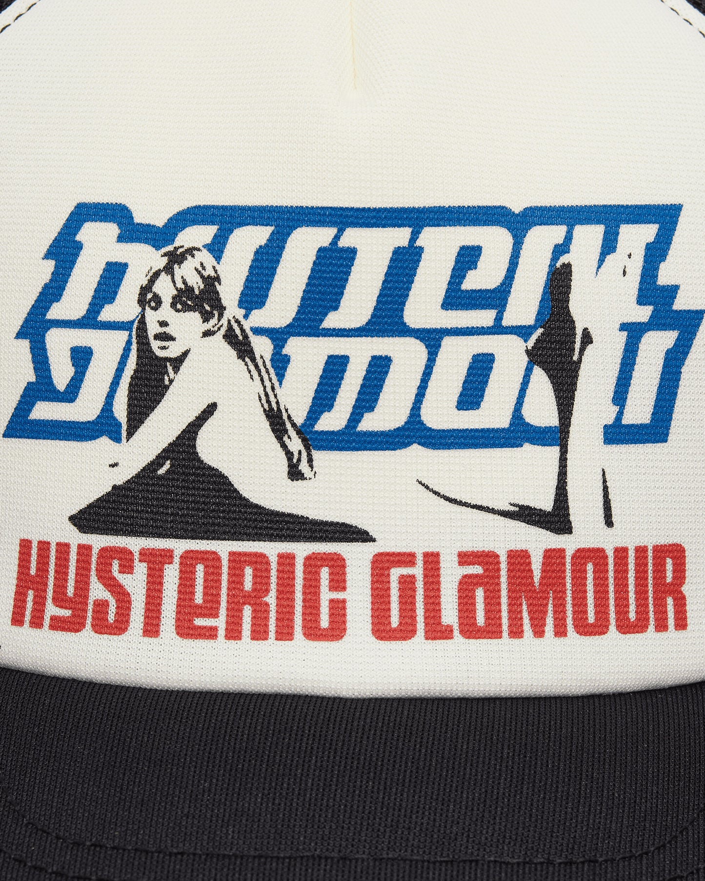 Hysteric Glamour Hysteric Box Mesh Cap Black Hats Caps 02261QH04 96