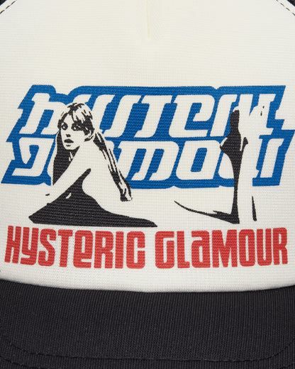 Hysteric Glamour Hysteric Box Mesh Cap Black Hats Caps 02261QH04 96