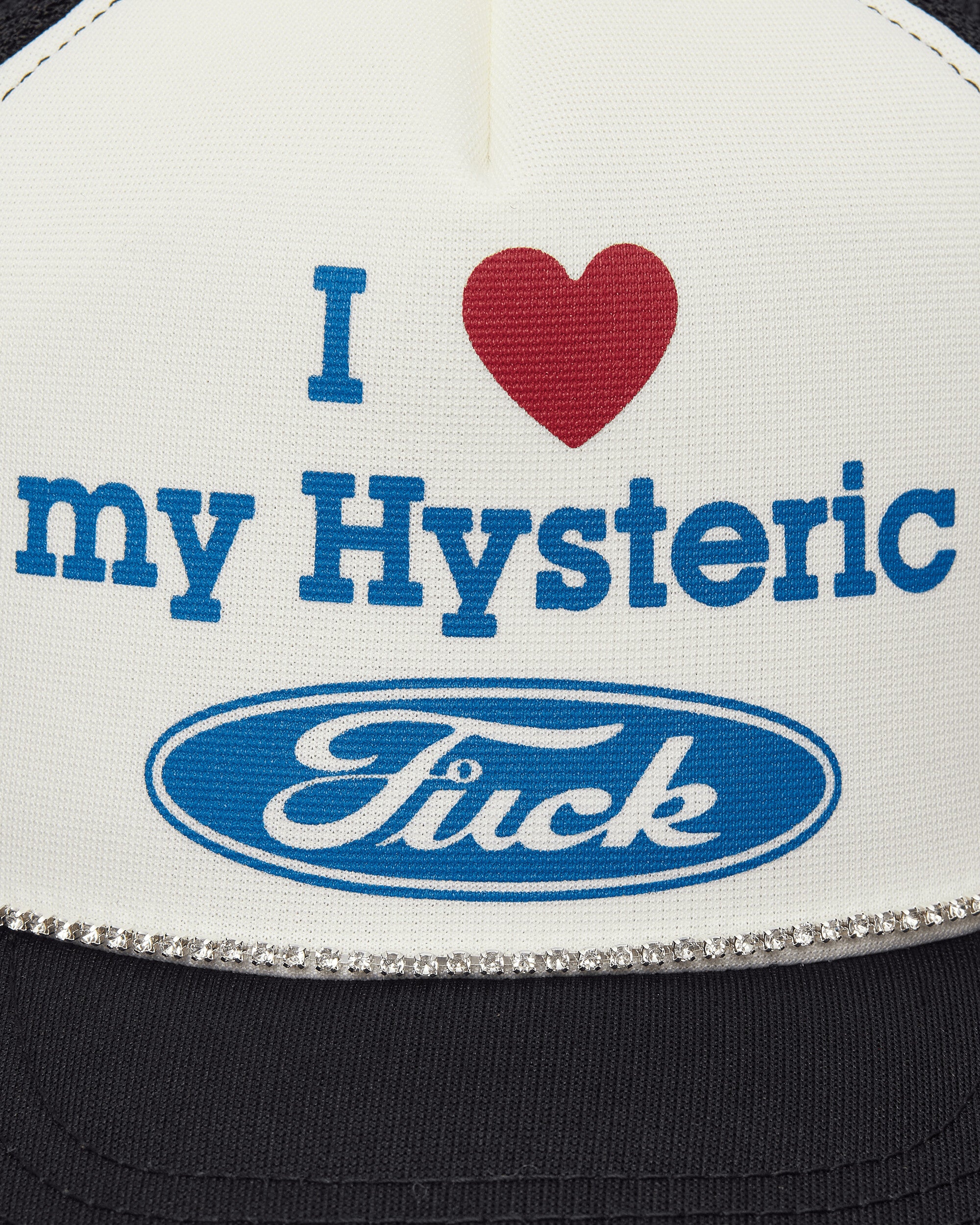 Hysteric Glamour My Hysteric Mesh Cap Black Hats Caps 01261QH04 96