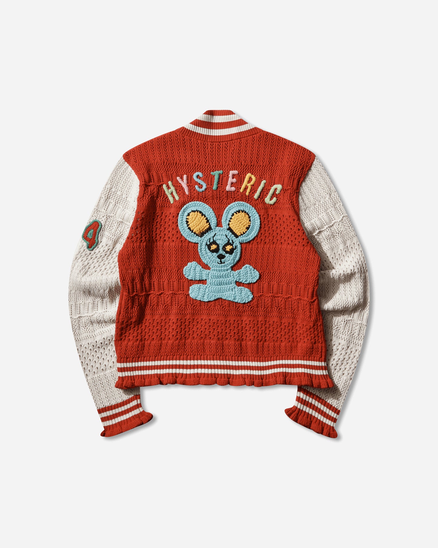 Hysteric Glamour Wmns Mouse Patch Jumper Multi Knitwears Cardigans 01253NJ01 50