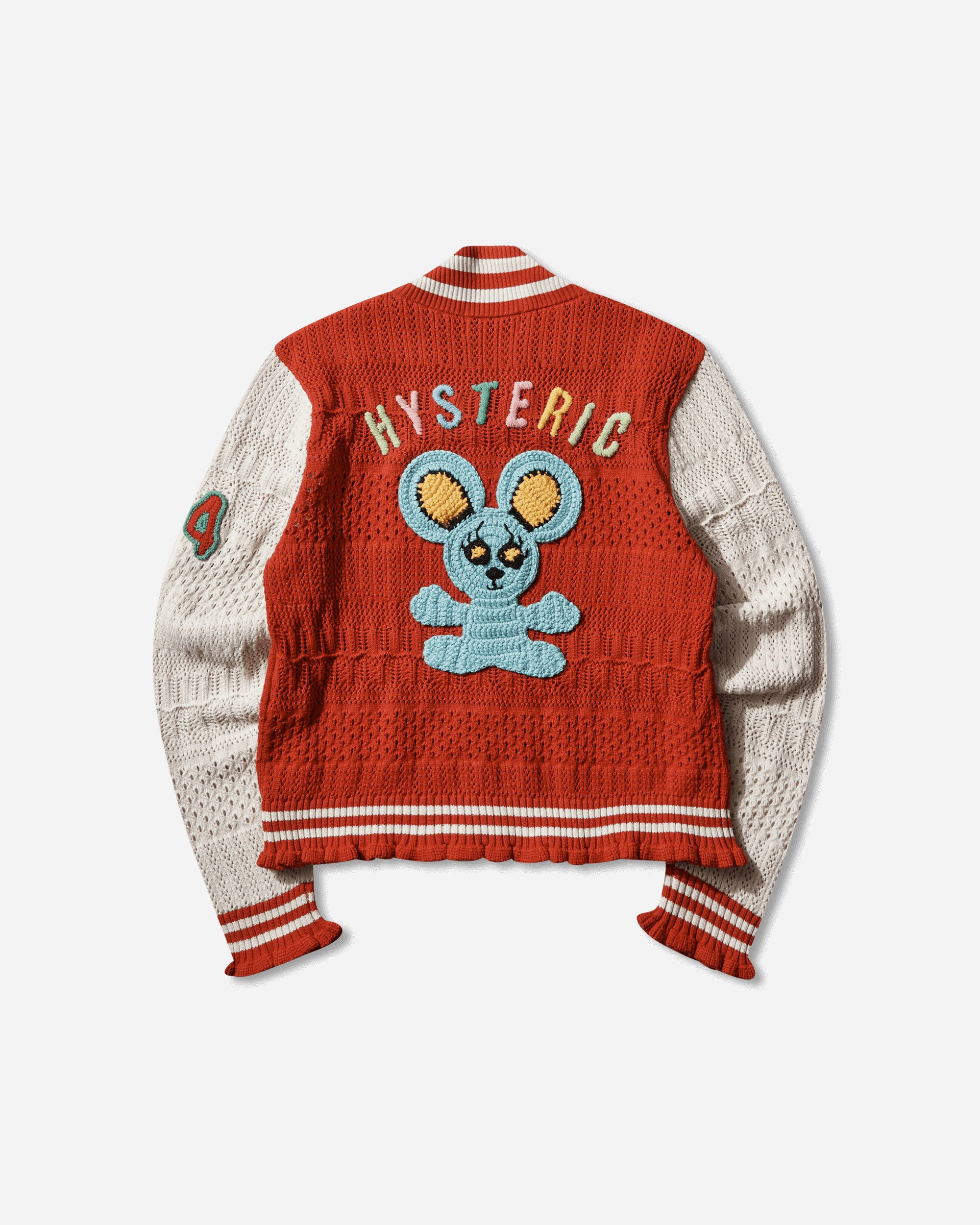 Hysteric Glamour Wmns Mouse Patch Jumper Multi Knitwears Cardigans 01253NJ01 50