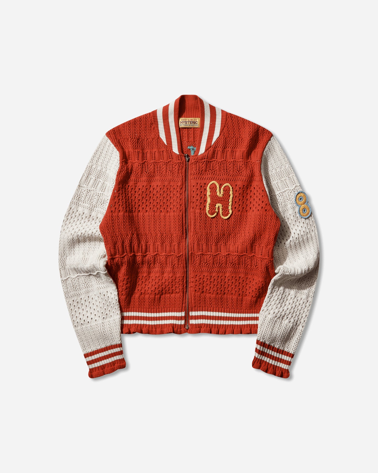 Hysteric Glamour Wmns Mouse Patch Jumper Multi Knitwears Cardigans 01253NJ01 50