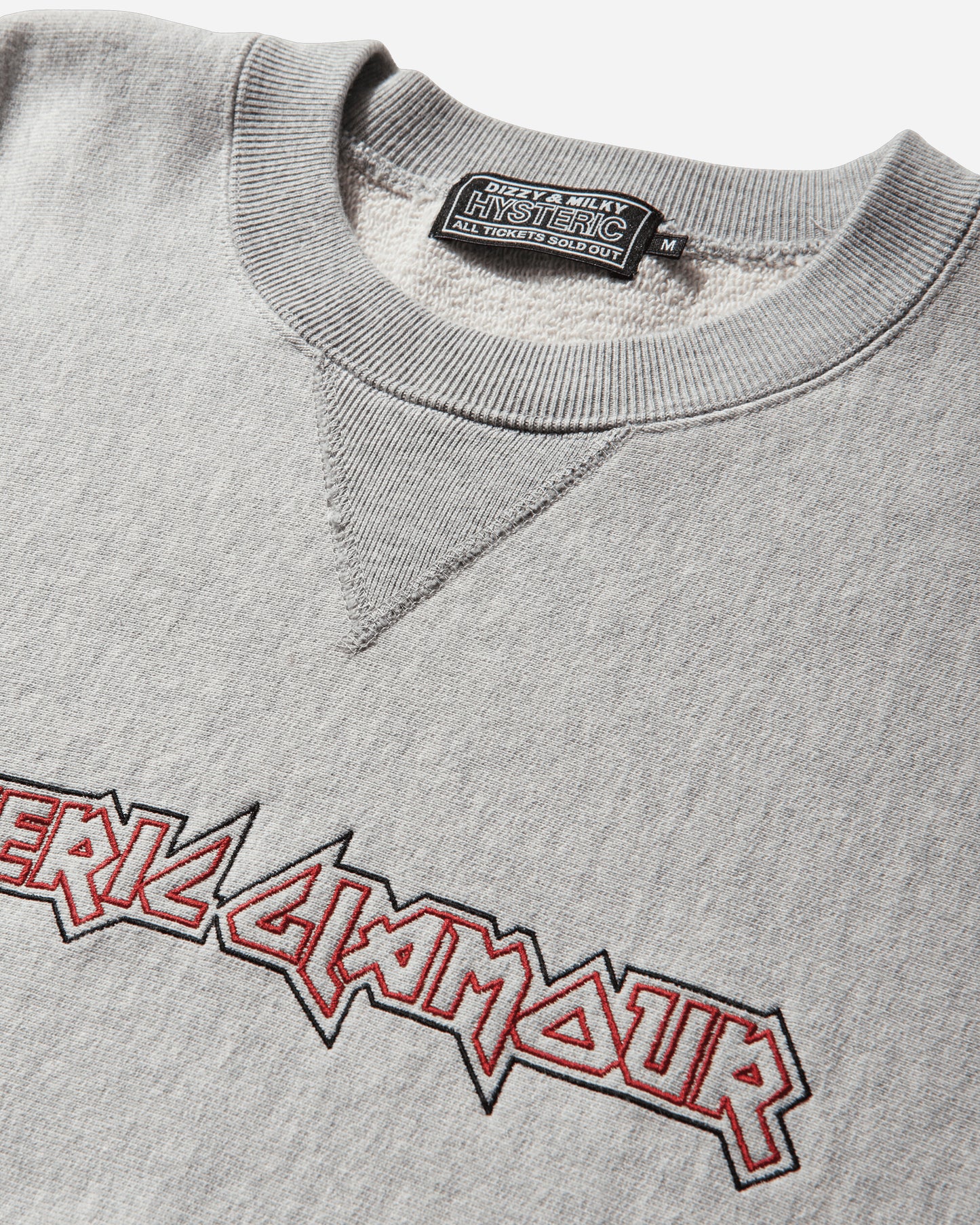 Hysteric Glamour Maiden Logo Embroidered Sweatshirt Multi Sweatshirts Crewneck 02253CS05 90