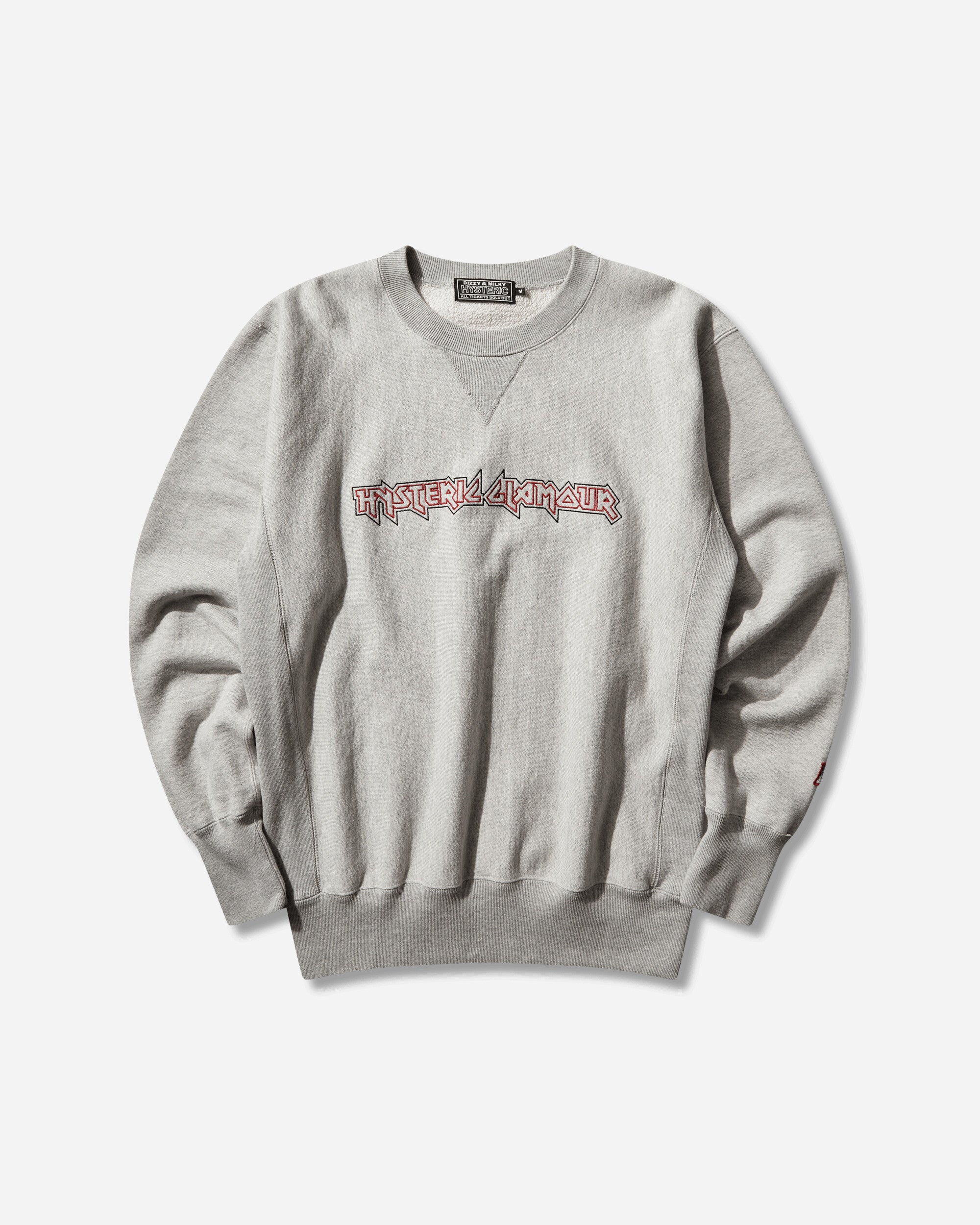 Hysteric Glamour Maiden Logo Embroidered Sweatshirt Multi Sweatshirts Crewneck 02253CS05 90