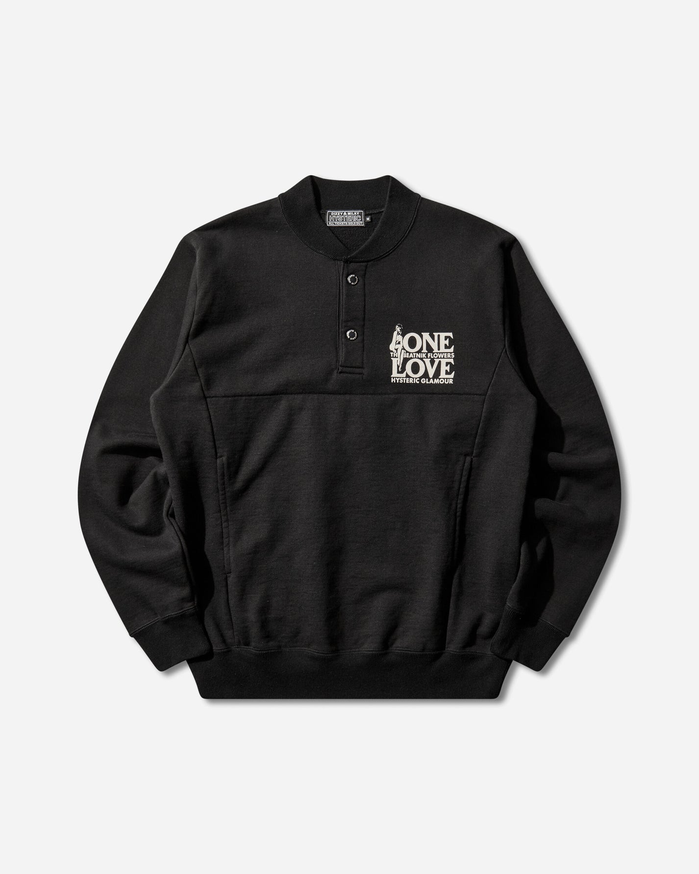 Hysteric Glamour One Love Sweatshirt Multi Sweatshirts Crewneck 02253CS04 96