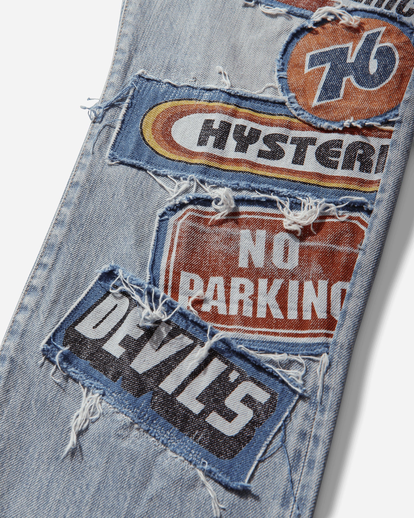 Hysteric Glamour Dpc Treated Slim Straight Denim Pants Multi Pants Denim 02253AP10 44