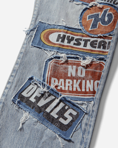 Hysteric Glamour Dpc Treated Slim Straight Denim Pants Multi Pants Denim 02253AP10 44