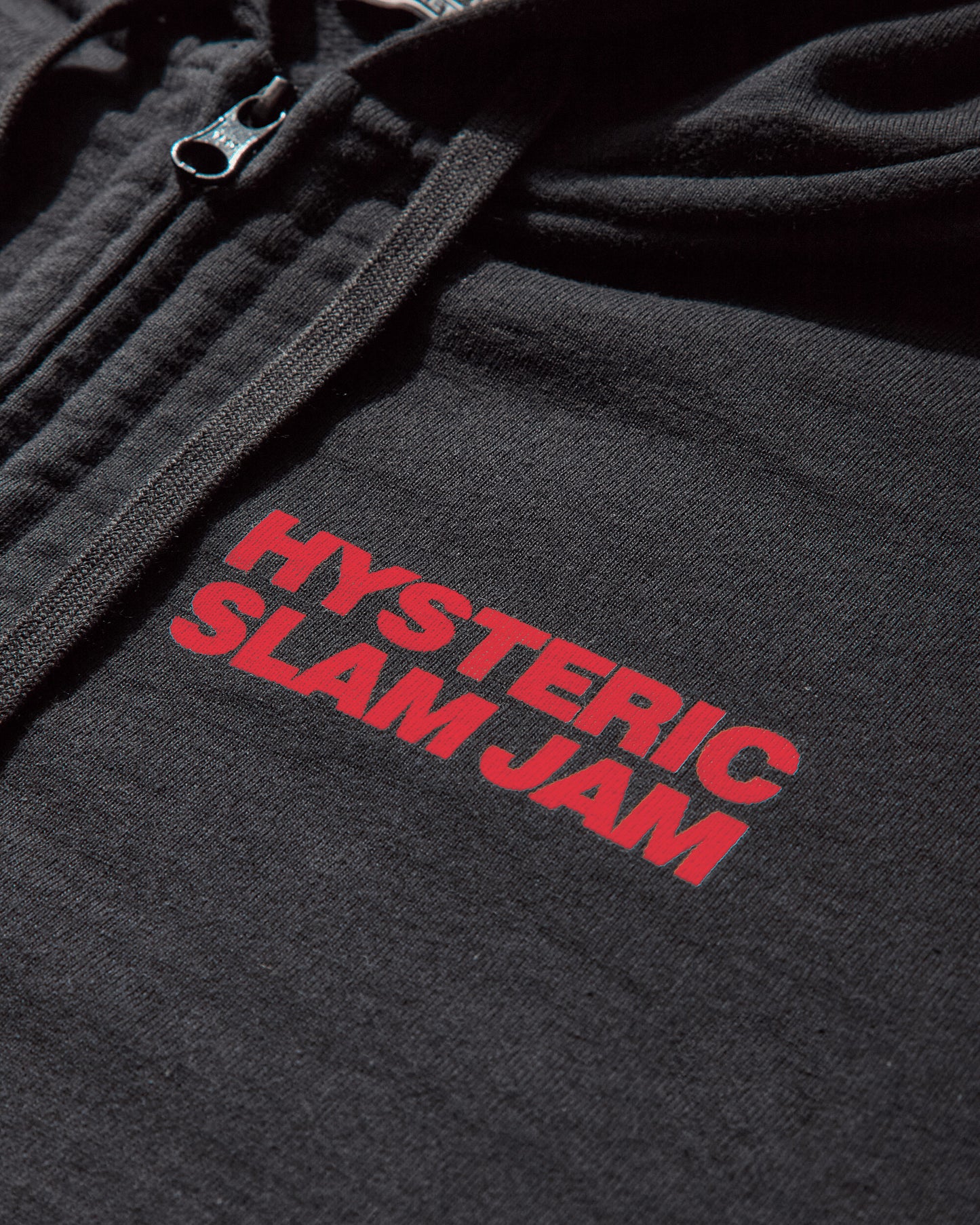 Hysteric Glamour Hysteric Glamour X Slam Jam Zip Up Hooded Sweatshirt Black Sweatshirts Hoodies 02253CF102 96