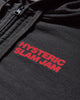 Hysteric Glamour Hysteric Glamour X Slam Jam Zip Up Hooded Sweatshirt Black Sweatshirts Hoodies 02253CF102 96