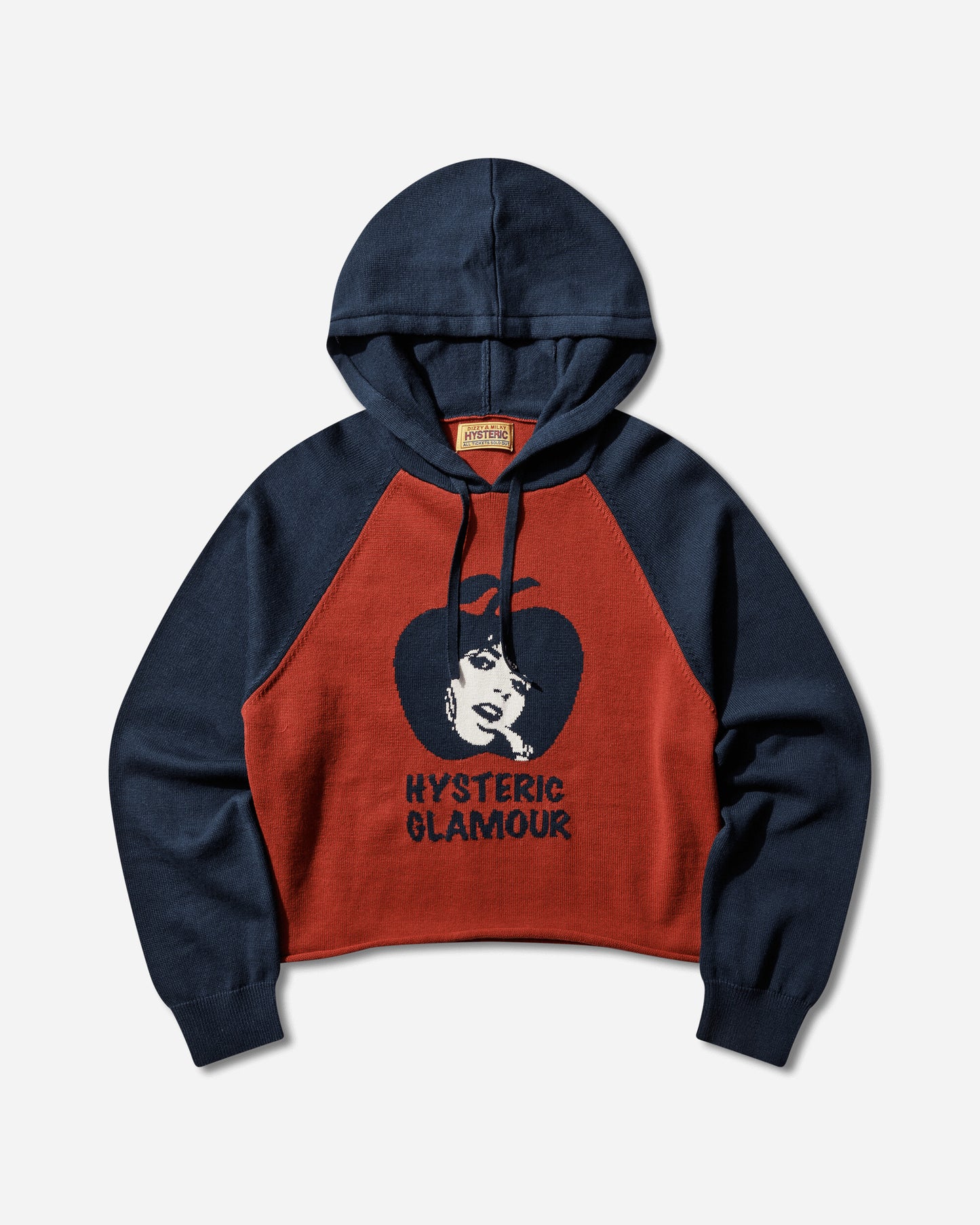 Hysteric Glamour Wmns Apple Girl Knitted Hoodie Multi Sweatshirts Hoodies 01253NS04 50