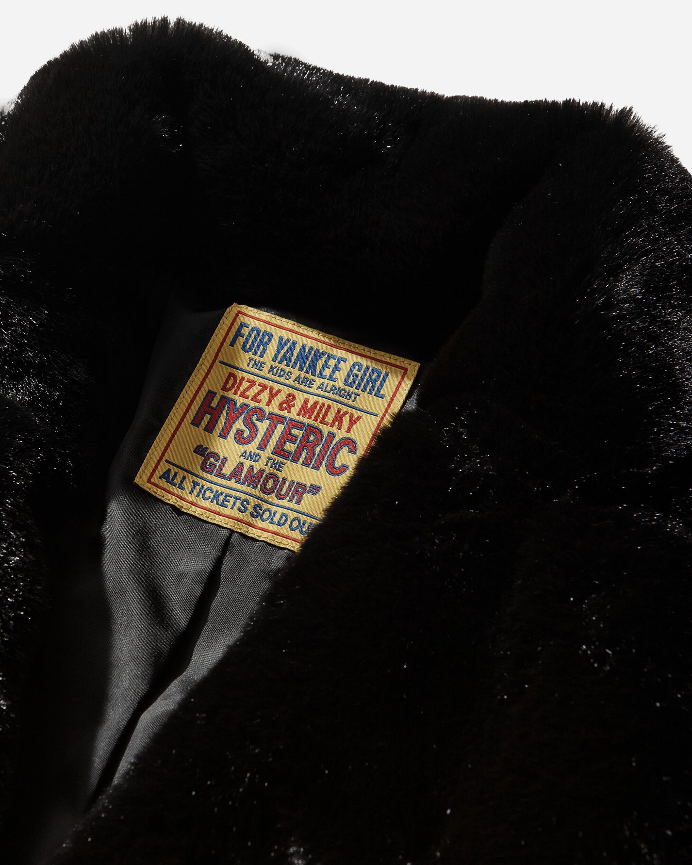 Hysteric Glamour Wmns Fire Bear Embroidered Faux Fur Blouson Multi Coats and Jackets Jackets 01253AB06 96