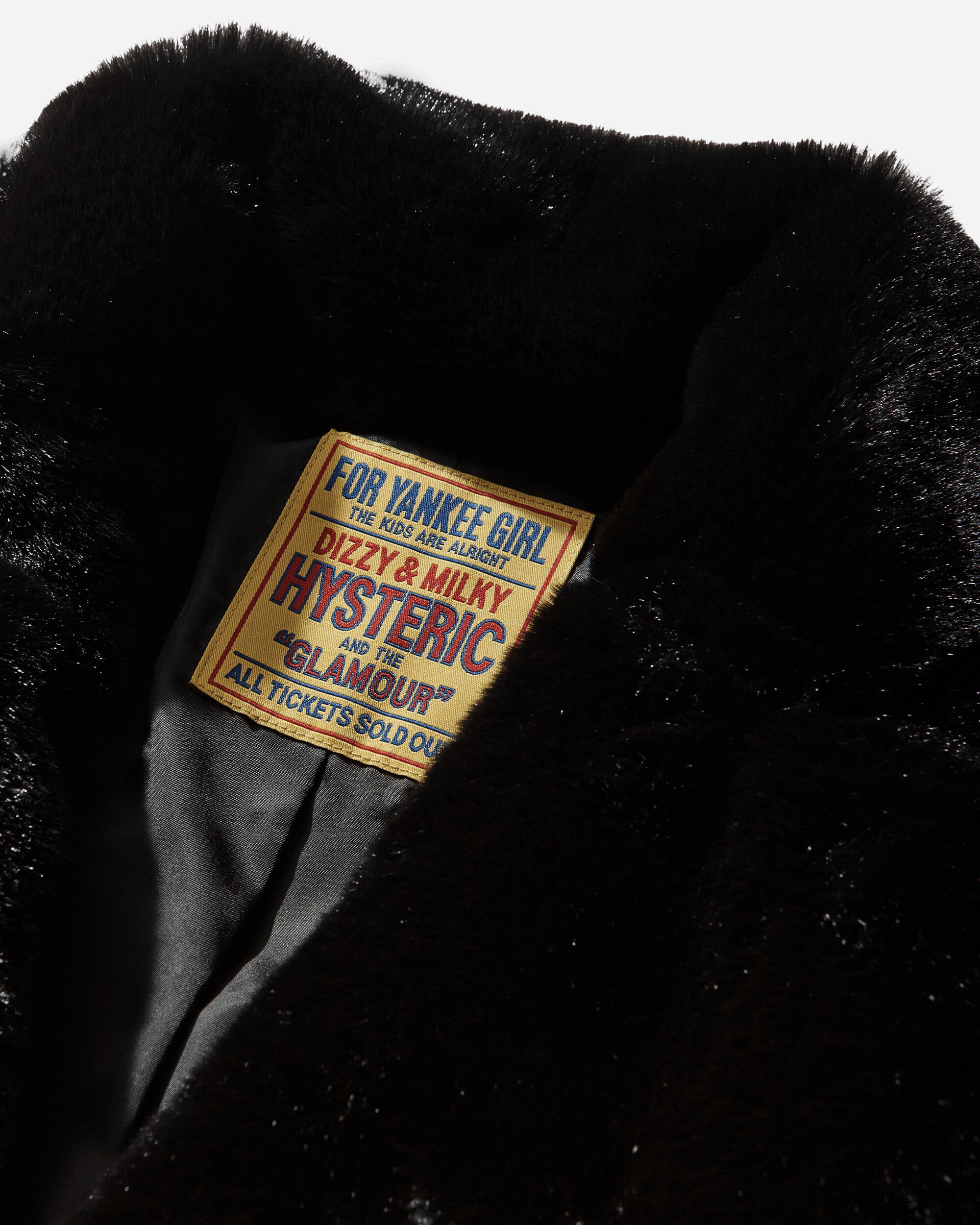 Hysteric Glamour Wmns Fire Bear Embroidered Faux Fur Blouson Multi Coats and Jackets Jackets 01253AB06 96
