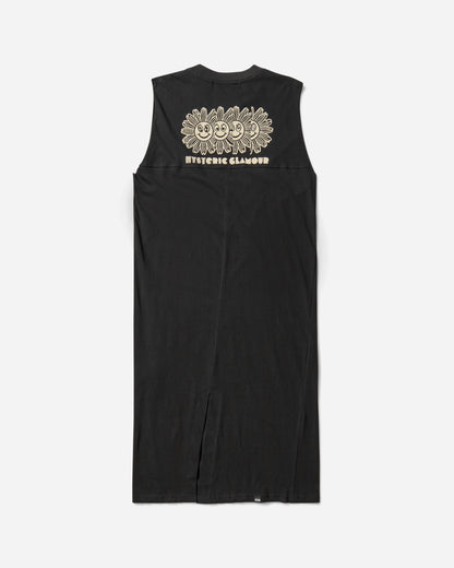 Hysteric Glamour Wmns Flower Trippin One-Piece Black Pants Jumpsuits 01251CO07 96