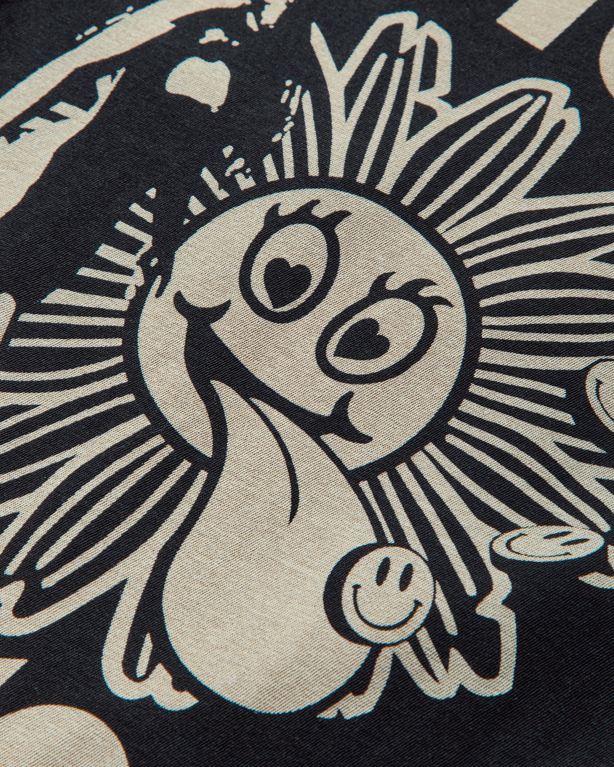 Hysteric Glamour Wmns Flower Trippin One-Piece Black Pants Jumpsuits 01251CO07 96