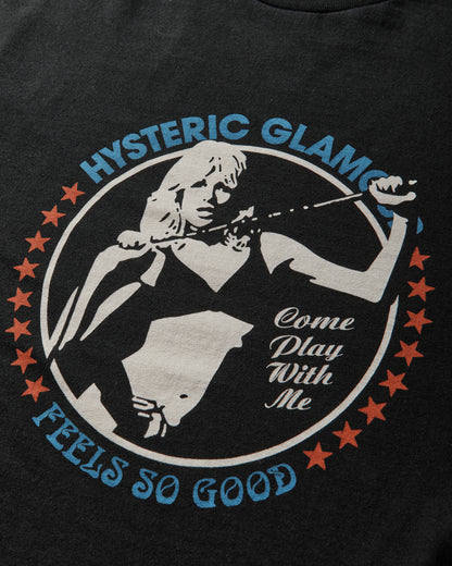 Hysteric Glamour Come Play With Me Tshirt Black T-Shirts Longsleeve 02261CL02 96