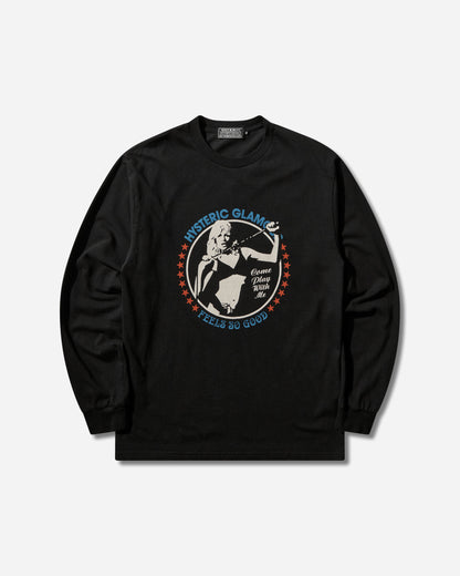 Hysteric Glamour Come Play With Me Tshirt Black T-Shirts Longsleeve 02261CL02 96