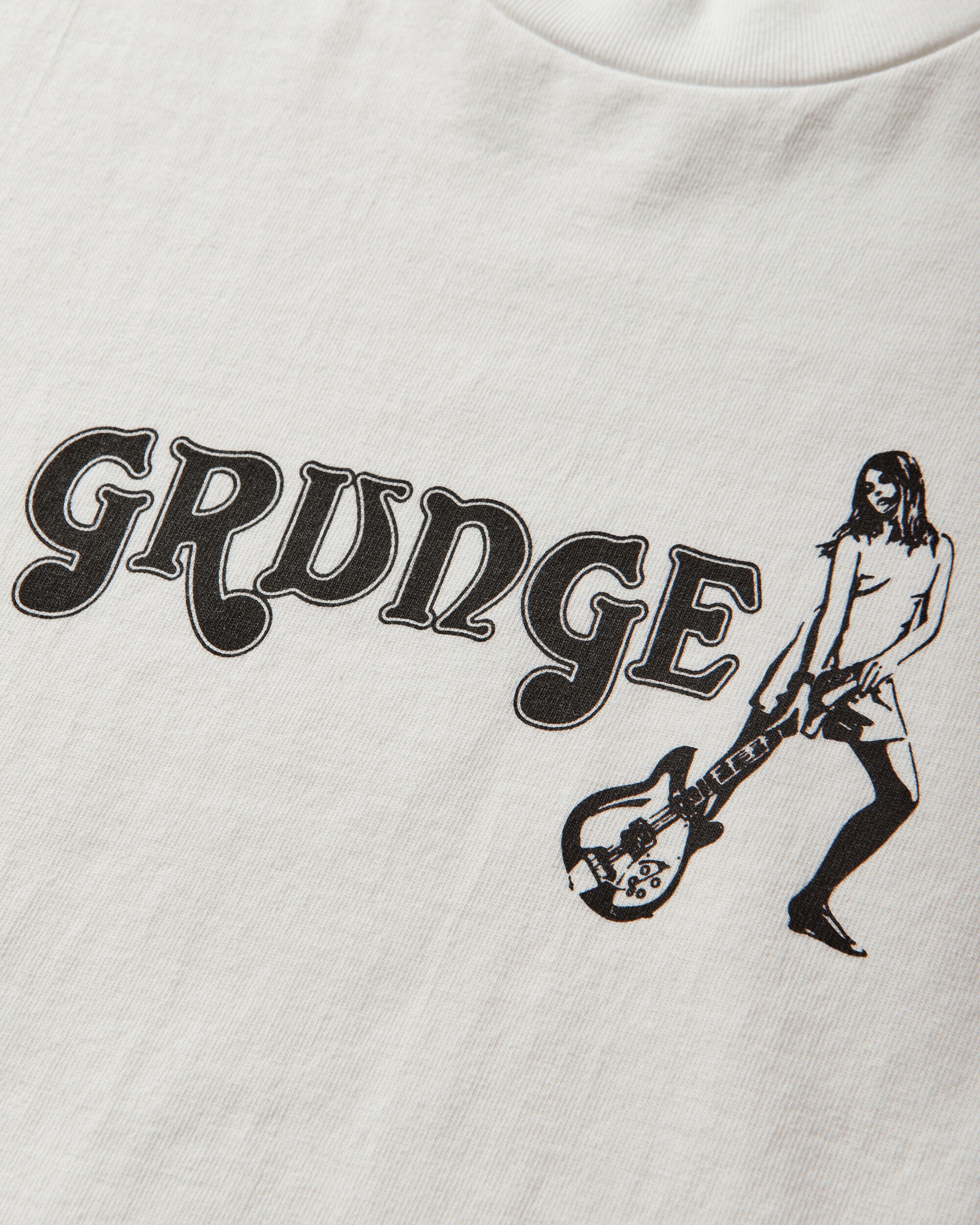 Hysteric Glamour Grunge Tshirt White T-Shirts Longsleeve 02261CL01 00