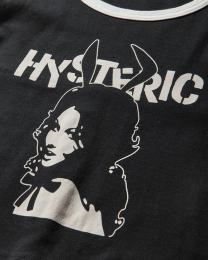 Hysteric Glamour Wmns Bunny Girl Lace-Up Baby T-Shirt Multi T-Shirts Longsleeve 01253CL05 96