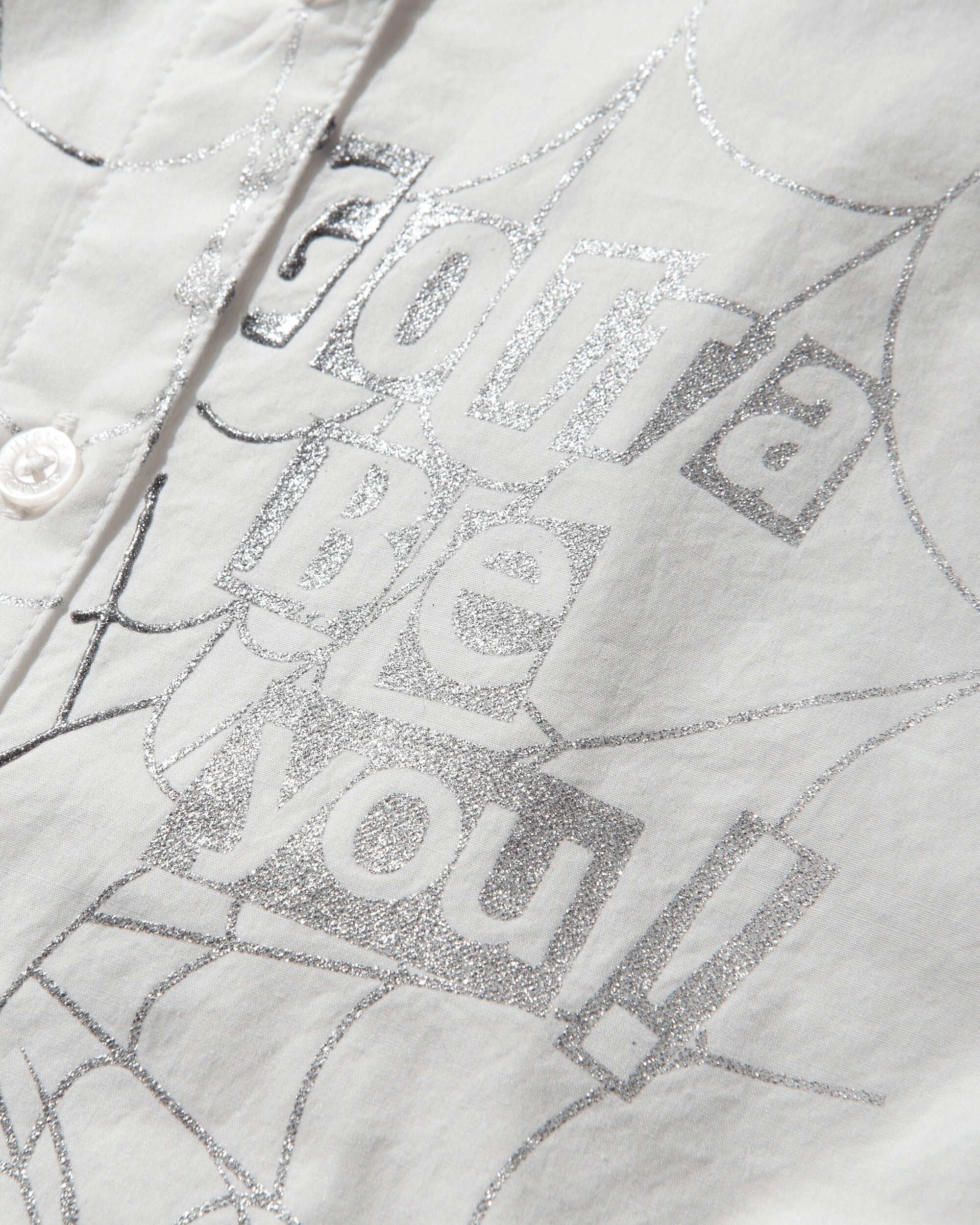 Hysteric Glamour Wmns Hysteric Spider Lace-Up Frill Cuff Blouse Multi Shirts Longsleeve Shirt 01253AH02 0