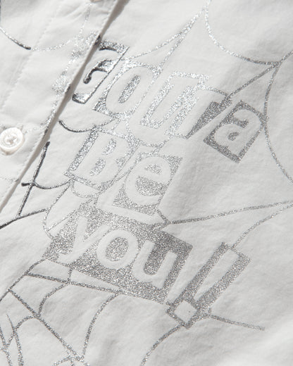 Hysteric Glamour Wmns Hysteric Spider Lace-Up Frill Cuff Blouse Multi Shirts Longsleeve Shirt 01253AH02 0