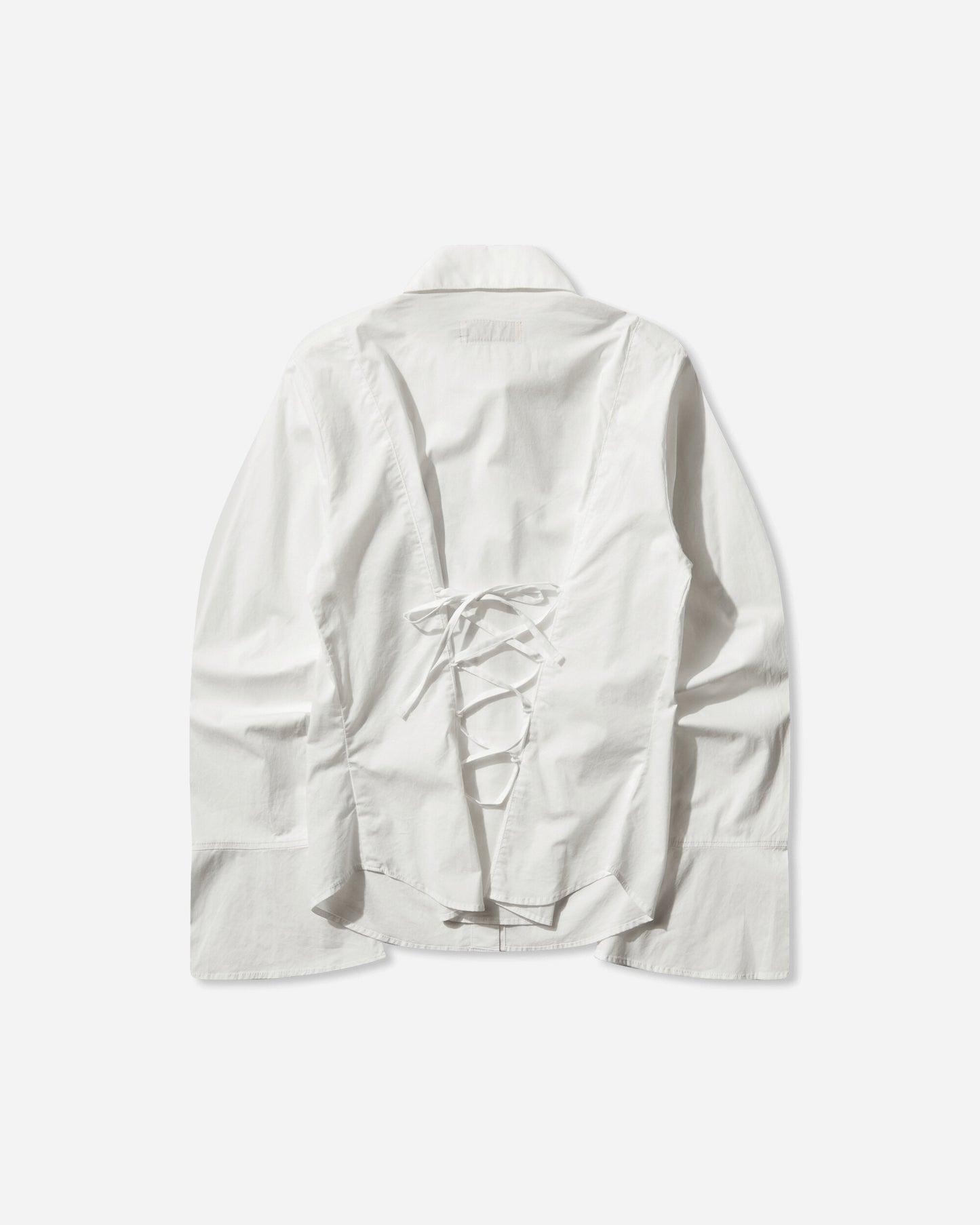 Hysteric Glamour Wmns Hysteric Spider Lace-Up Frill Cuff Blouse Multi Shirts Longsleeve Shirt 01253AH02 0