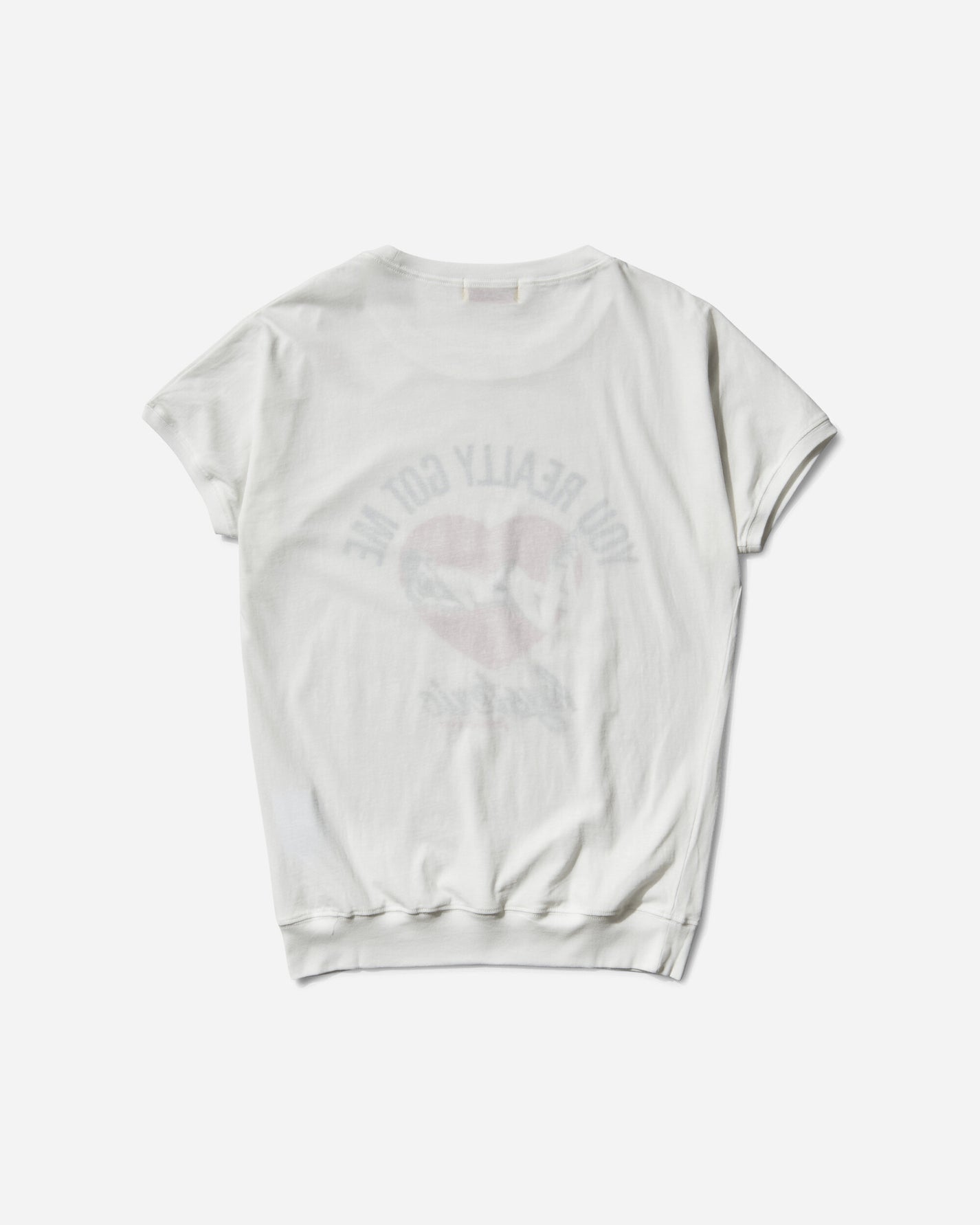 Hysteric Glamour Wmns Music Lover T-Shirt White T-Shirts Shortsleeve 01251CT18 0