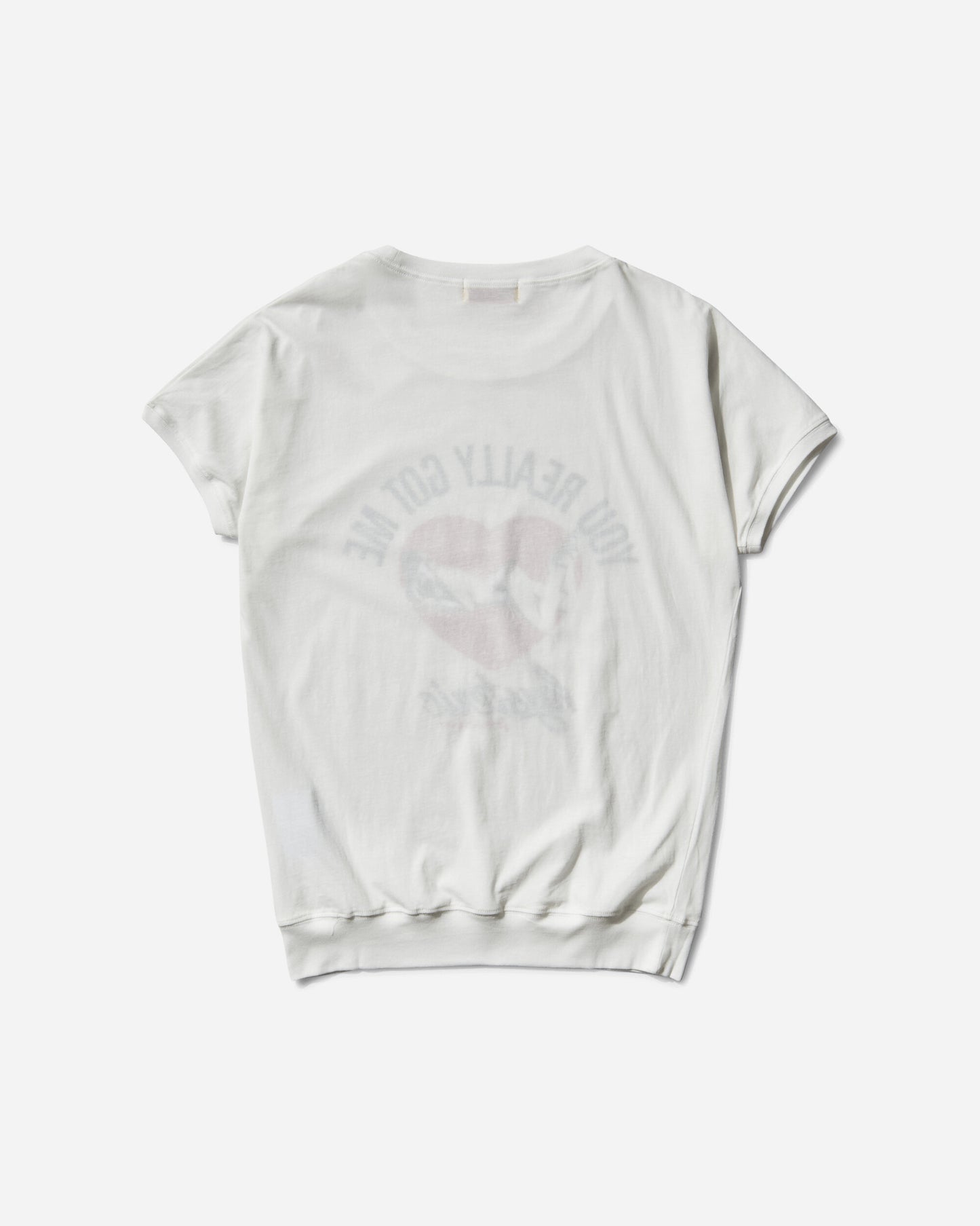 Hysteric Glamour Wmns Music Lover T-Shirt White T-Shirts Shortsleeve 01251CT18 0