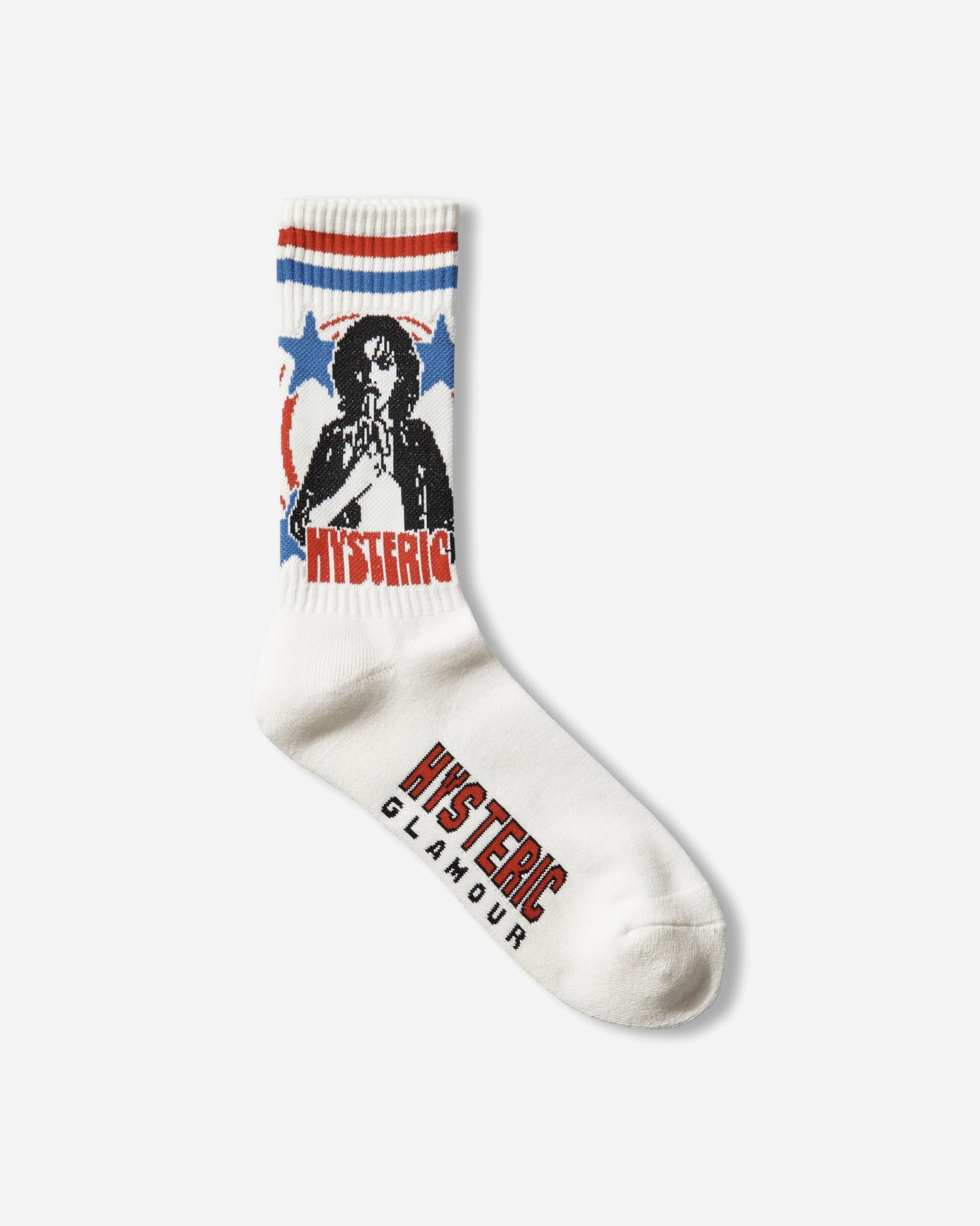 Hysteric Glamour Woman Banana Sports Socks White Underwear Socks 02261QT01 00